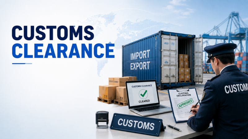 Customs Clearance — Port customs inspection
