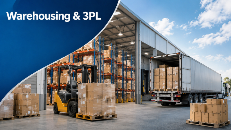 Warehousing & 3PL — Warehouse interior